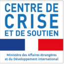 Logo du centre de crise et de soutien du ministère des affaires étrangères et du développement international