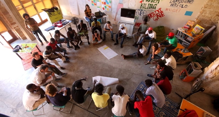 Photo d'un atelier à Palerme